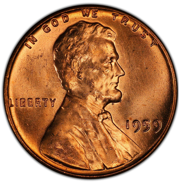 1959 Lincoln Memorial Cent Mint State