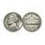 35% Silver Jefferson War Nickel Average Circulated $1 Face Value