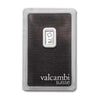 1 gram Platinum Bar - Valcambi Design