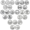 2010-2014 America The Beautiful Quarters Uncirculated Coin Sets (50 Coins)