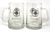 Warsteiner 0.5 Liter Collectible Beer Glass Steins Set of 2