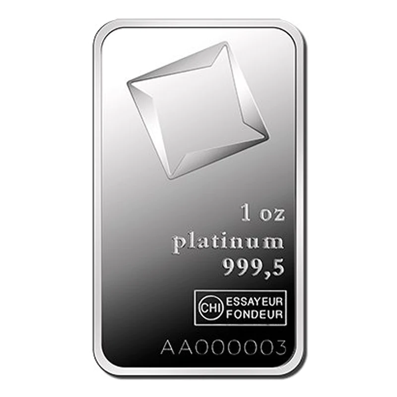 Valcambi Platinum Bars