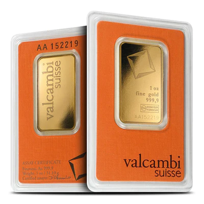Valcambi Gold Bars