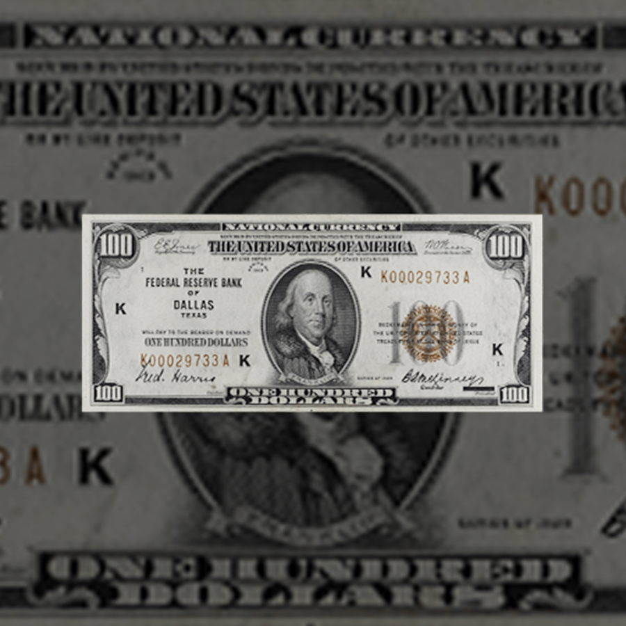 Small Size Federal Reserve Bank Notes