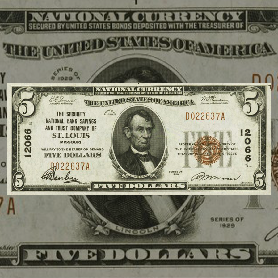 Large Size Federal Reserve Bank Notes