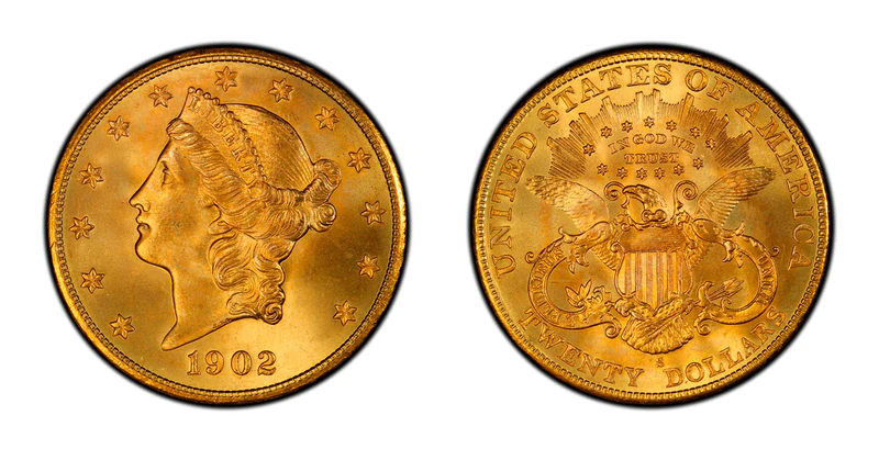 $20 Gold Liberty Head Double Eagles