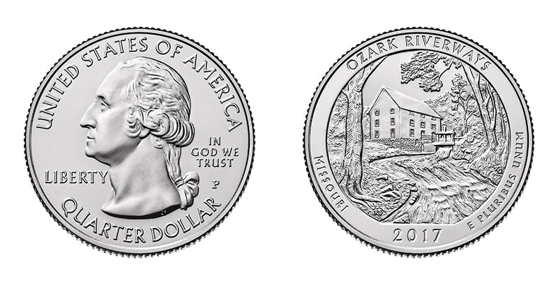 Washington National Park Quarters (2010 To 2021)
