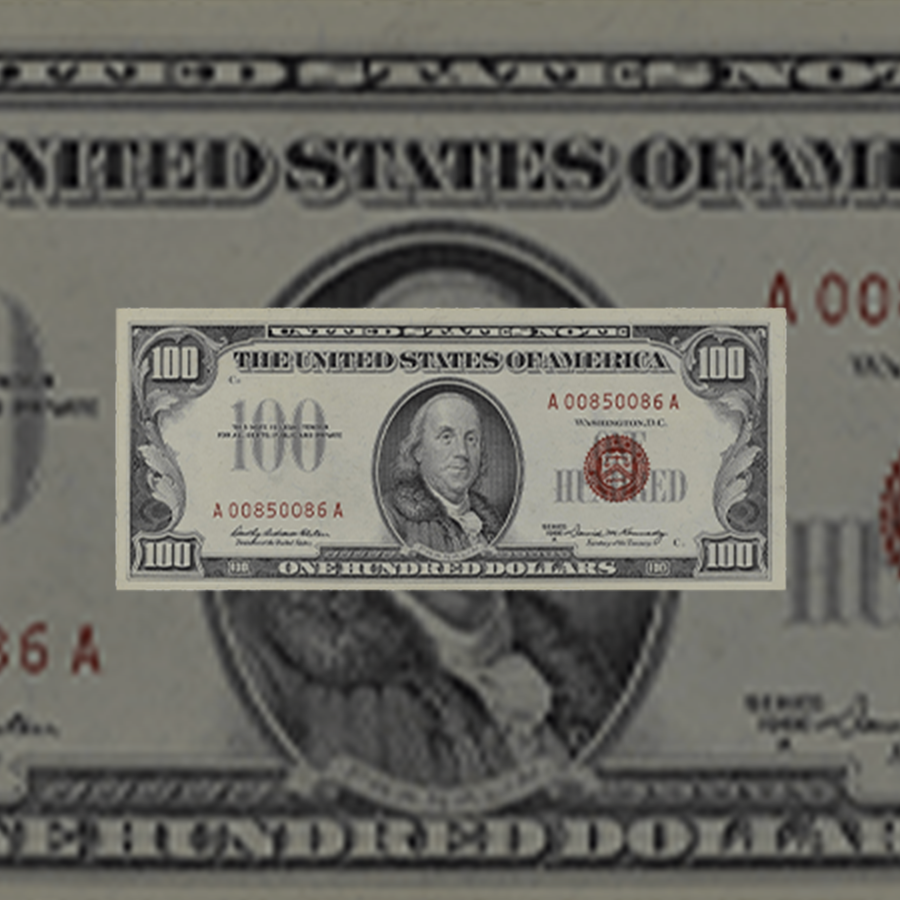 Small Size Legal Tender U.S. Notes 