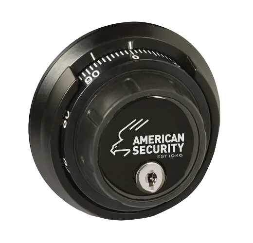 MECHANICAL SAFE LOCK WITH KEY-LOCKING SPY-PROOF DIAL