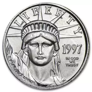 1/10 oz American Platinum Eagle Mint State (Year Varies) (2)