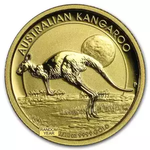 1/10 oz Australian Gold Kangaroo Mint State (Year Varies)