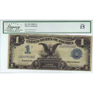 $1 1899 Blue Silver Certificates 233