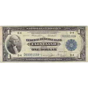 $1 1918  Federal Reserve Bank Notes 718