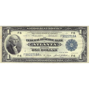 $1 1918  Federal Reserve Bank Notes 724