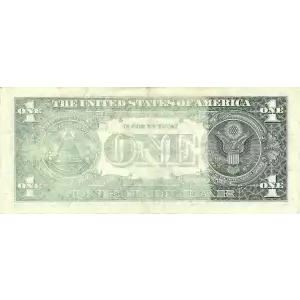 $1 2003 Green seal. Small Size $1 Federal Reserve Notes 1928-A (2)