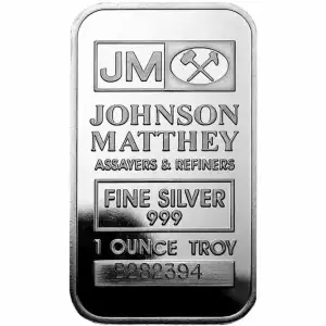 1 oz Silver Bar - Johnson Matthey