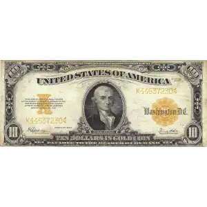 $10 1922 Gold Gold Certificates 1173