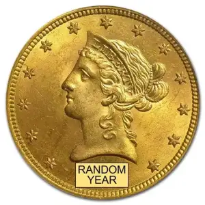 $10 Gold Liberty Head Eagle PCGS MS63 (Year Varies) (3)