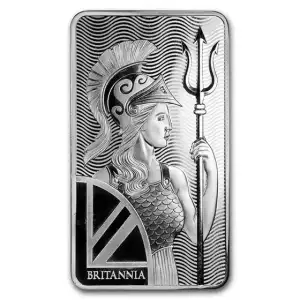 10 oz Silver Bar - Britannia (2)