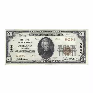 $100 1929 brown seal Small Federal Reserve Bank Notes 1890-G (2)