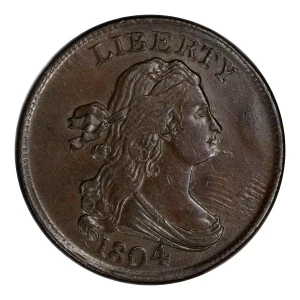 1804 1/2C Spiked Chin, BN (4)