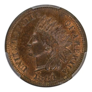 1864 1C L on Ribbon, BN (3)