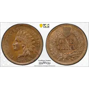 1865 1C Fancy 5, BN (2)