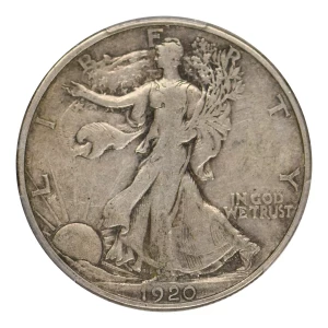 1920 S Walking Liberty Half Dollar PCGS VF-30 (3)