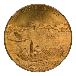 1939 CA TREASURE ISLAND DOLLAR GOLDEN GATE EXPOSITION  (3)