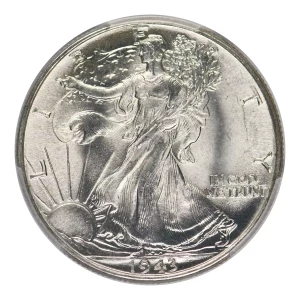 1943 P Walking Liberty Half Dollar PCGS MS-67 (4)