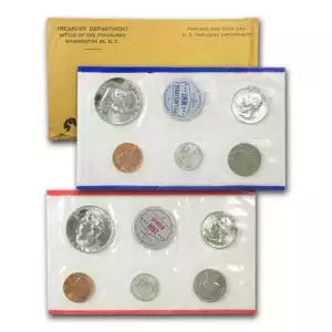 1959-P&D U.S. Uncirculated Set: 10-Coin Set in Original Packaging