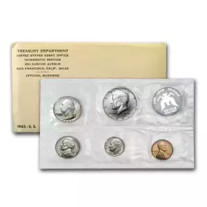 1965 U.S. Uncirculated Set, Special Mint Set