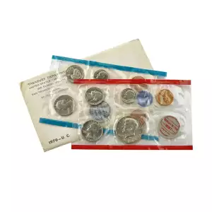 1970-P&D U.S. Uncirculated Set: 10-Coin Set in Original Packaging Small Date