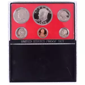 1978-S U.S. Clad Proof Set: Complete 6-Coin Set, Original Packaging