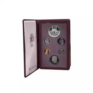 1984-U.S. Prestige Proof Set: 6-Coin Set with Box & COA