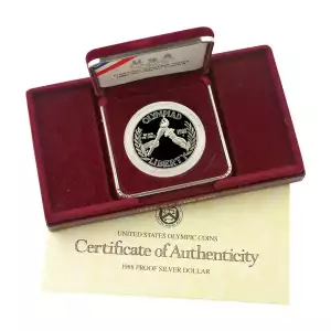 1988-S Olympic Commemorative Silver Dollar Proof