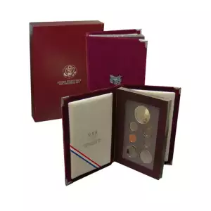 1992-U.S. Prestige Proof Set: 7-Coin Set with Box & COA