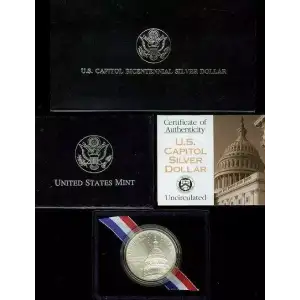 1994-D U.S. Capitol Commemorative Silver Dollar Mint State