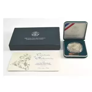 1995-S Civil War Commemorative Silver Dollar Proof