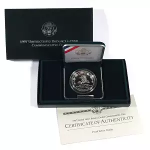 1997-P Botanic Garden Commemorative Silver Dollar Proof