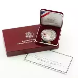 1998 Robert F. Kennedy Commemorative Silver Dollar Proof