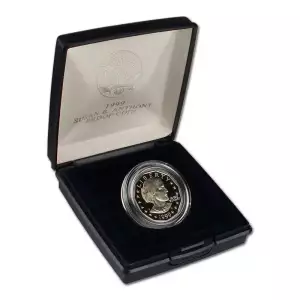 1999-P Susan B. Anthony Dollar Proof with Box and COA