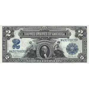 $2 1899 Blue Silver Certificates 255
