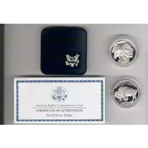 2001-P American Buffalo Commemorative Silver Dollar Proof