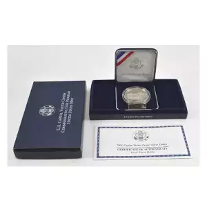 2001-P U.S. Capitol Visitor Center Commemorative Silver Dollar Proof