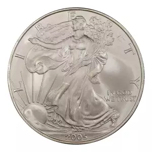 2005 1 oz American Silver Eagle Mint State Condition