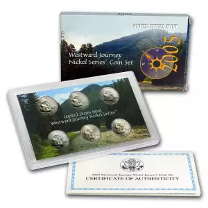 2005 Westward Journey Nickel Series Coin Set