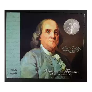 2006 Benjamin Franklin Coin and Chronicles Set