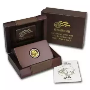 2008 1/10 oz American Gold Buffalo Proof w/ Box and COA