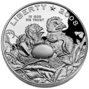 2008-S Bald Eagle Commemorative Half Dollar Proof